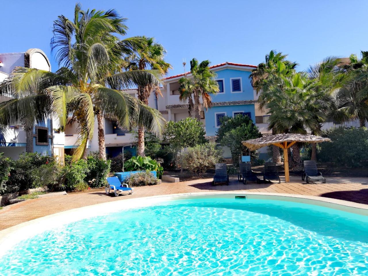 Sal Service Blu Moradias Residence With Pool Santa Maria Dış mekan fotoğraf