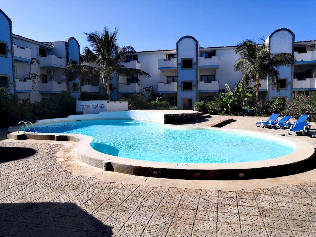 Sal Service Blu Moradias Residence With Pool Santa Maria Dış mekan fotoğraf